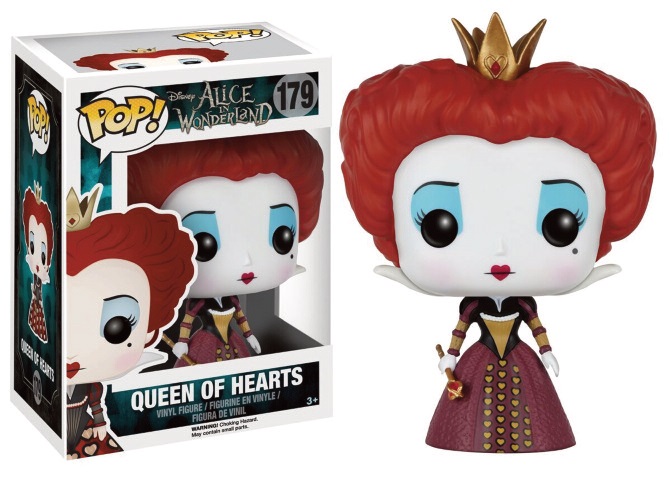 Disney Pop Alice in wonderland Movie Queen of Hearts figurine 9cm Funko