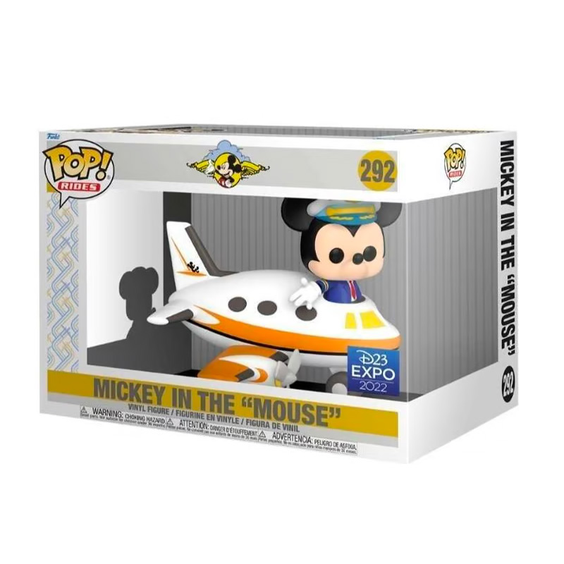 Disney Pop Rides Mickey With Plane Exclu
