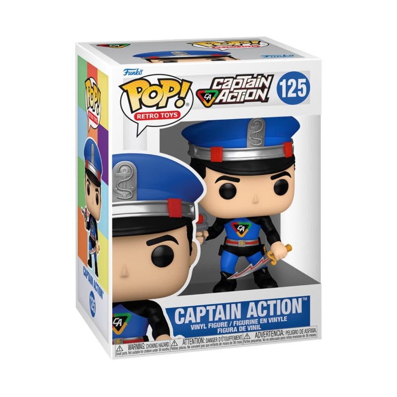 Retro Toy Pop Captain Action