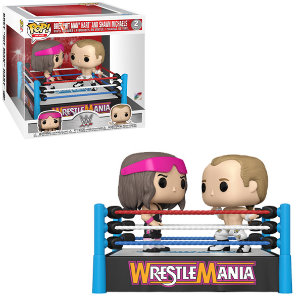 WWE Pop Moment Bret Hart Vs Shawn Michaels