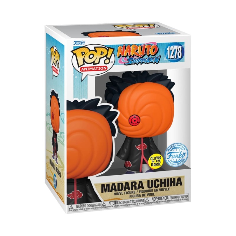 Naruto Pop Madara Glow In The Dark Exclu