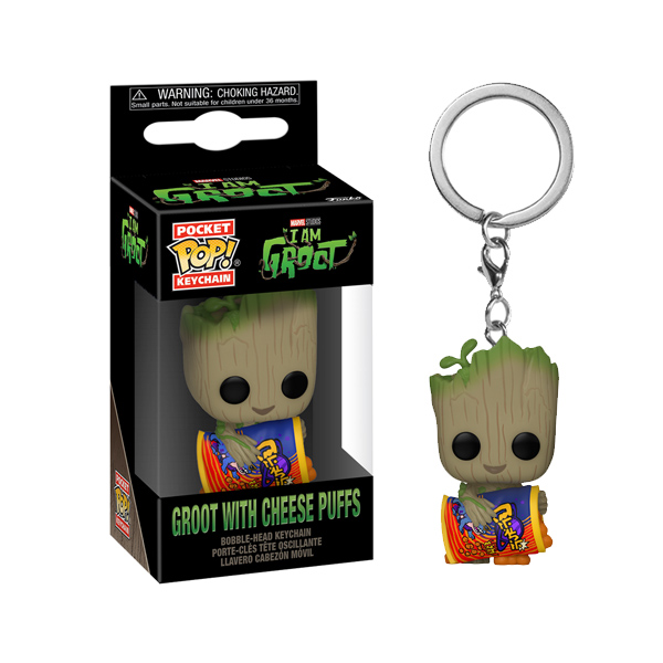 Marvel Pocket Pop I Am Groot Groot W/ Cheese Puffs