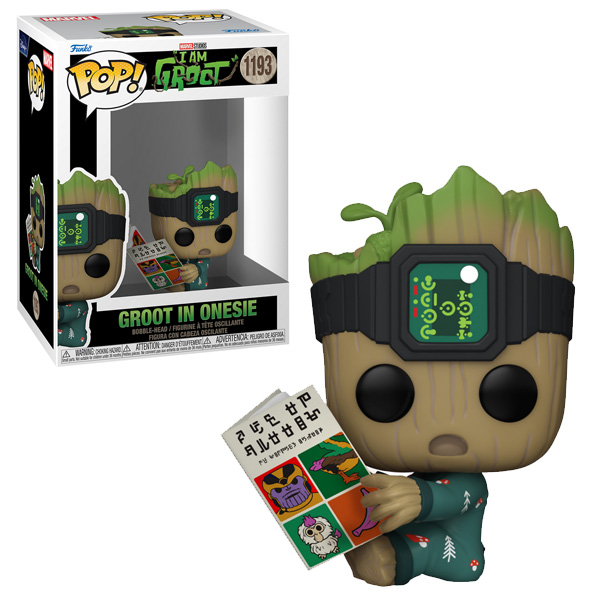 Marvel Pop I Am Groot Groot Pyjama W/Book