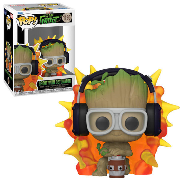 Marvel Pop I Am Groot Groot W/ Detonator