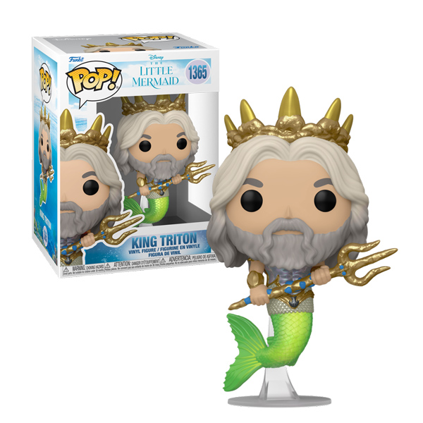 Disney Pop Little Mermaid Live Action King Triton