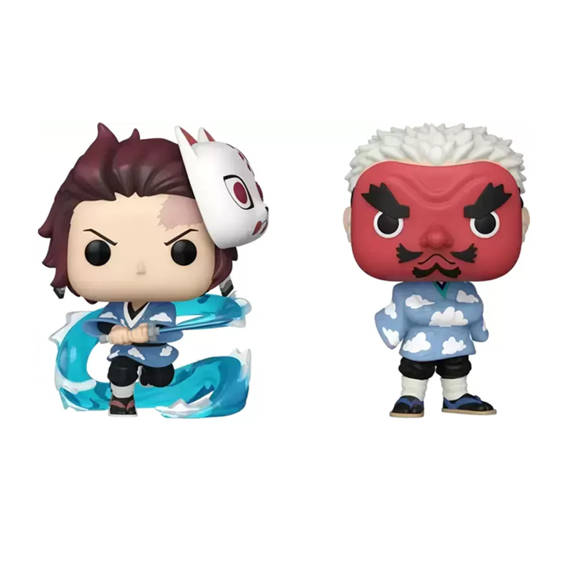 Demon Slayer Pop 2-Pack Tanjiro & Urokodaki Exclu