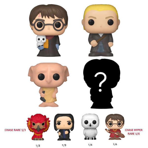 Funko Bitty Pop présentoir 96pcs Disney Star Wars SW Harry Potter DC