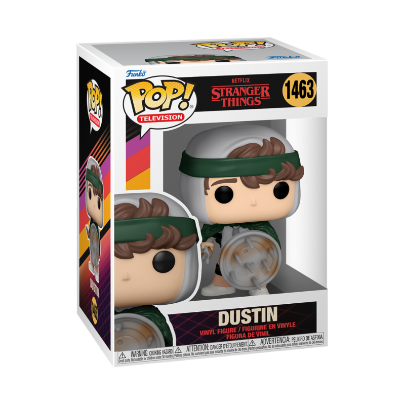 Stranger Things S4 Pop Hunter Dustin Shield