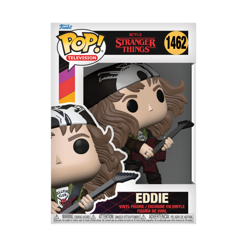 Stranger Things S4 Pop Hunter Eddie Guitar