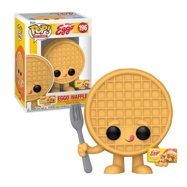 Icons Pop Kelloggs Stranger Things Eggo Waffle