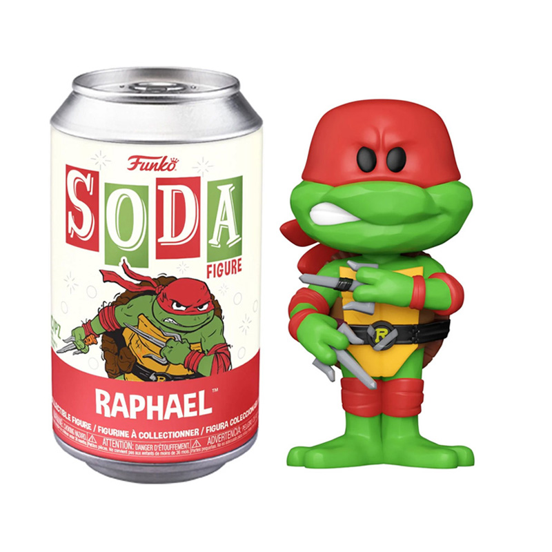 TMNT Tortues Ninja Vinyl Soda Raphael