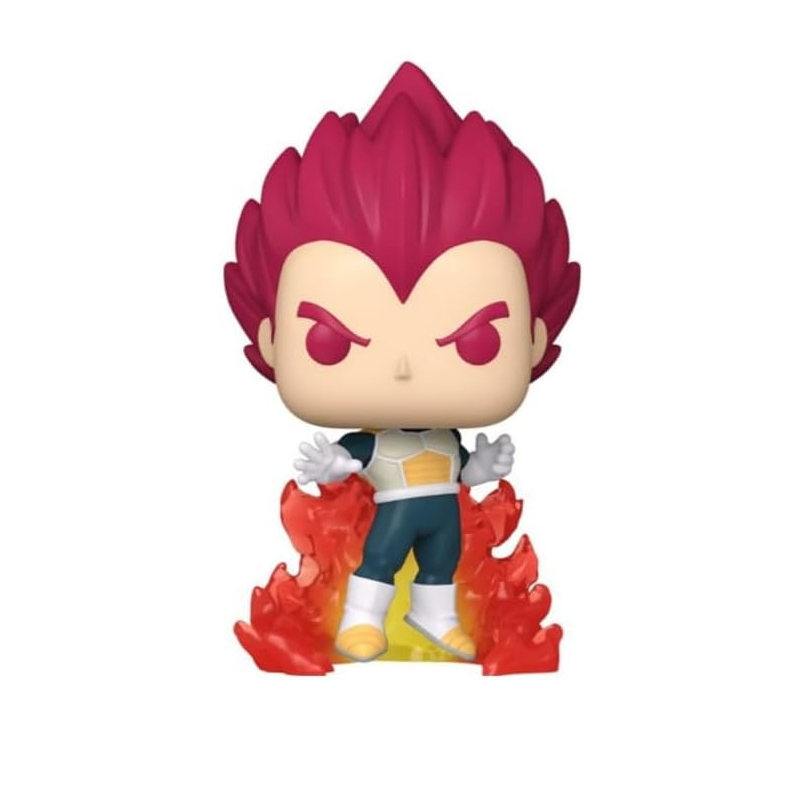 DBZ Pop Dbz Super Vegeta Supet Saiyan God Chase Glow Exclu