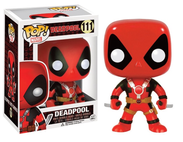 Marvel Pop Deadpool Movie Deadpool 2 Swords figurine 9cm