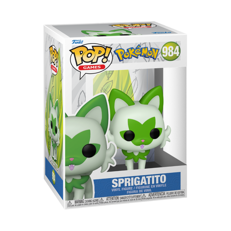 Pokemon Pop Sprigatito Poussacha
