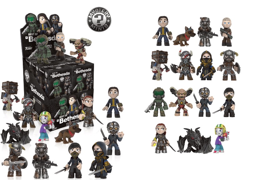 Bethesda All Stars Mystery Minis 12pcs