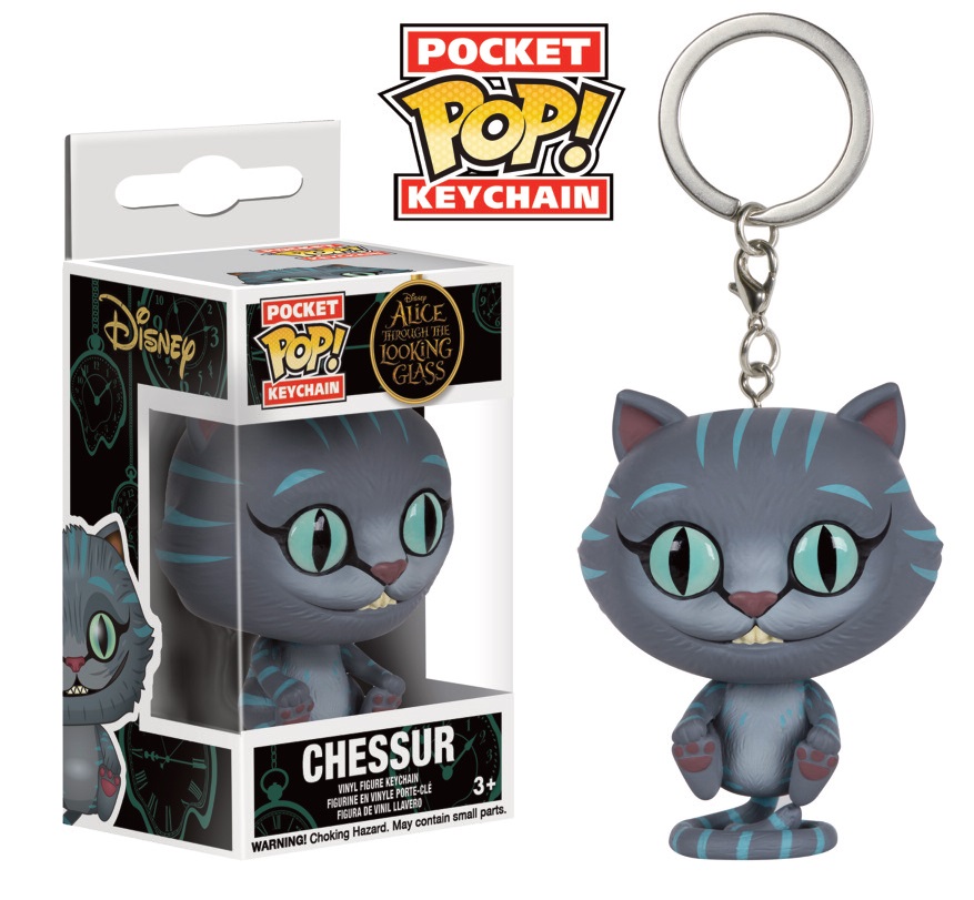Disney Pocket Pop Porte Cle Alice TMG Cheshire Cat 4cm