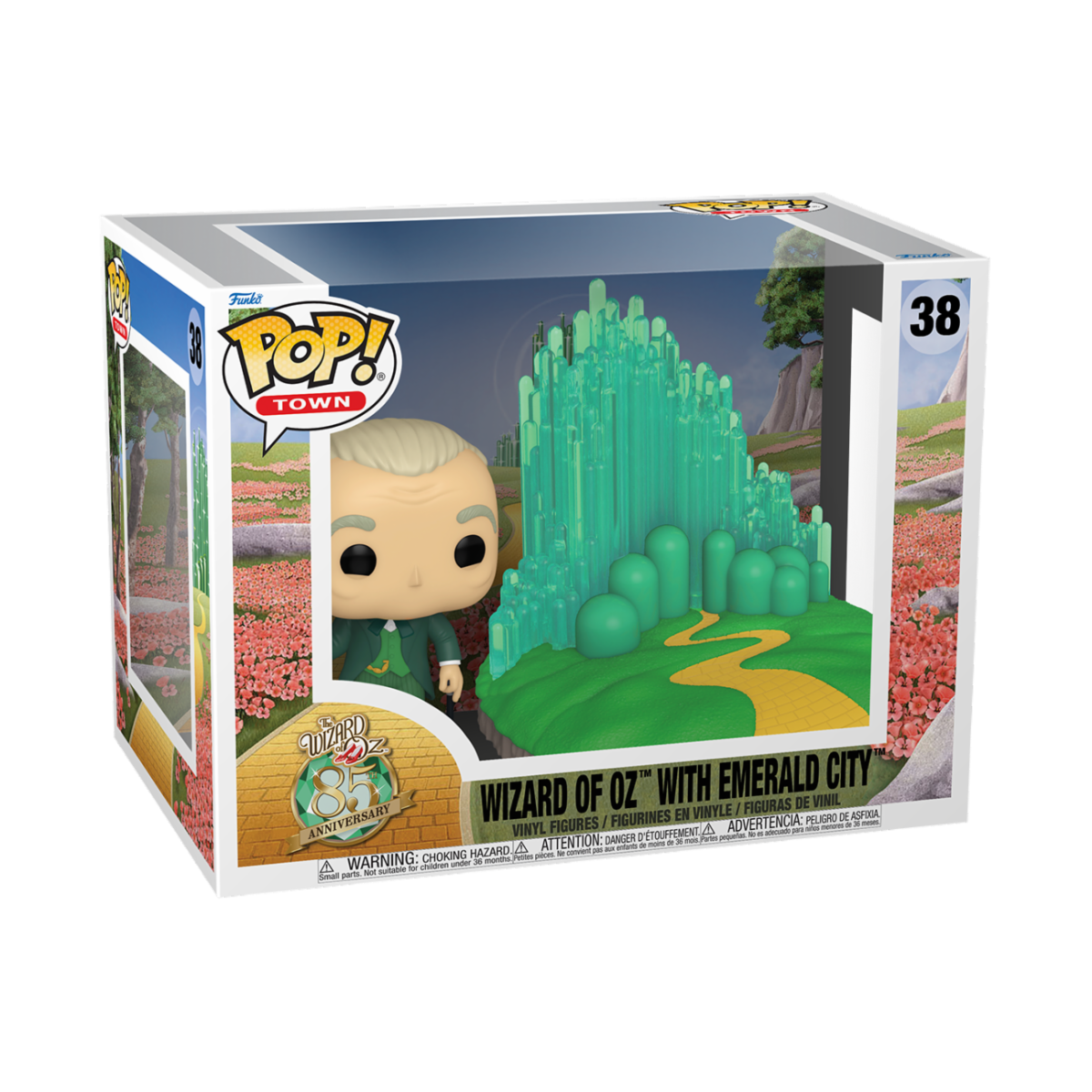 Wizard Of Oz Pop Town Emerald City & Wizard