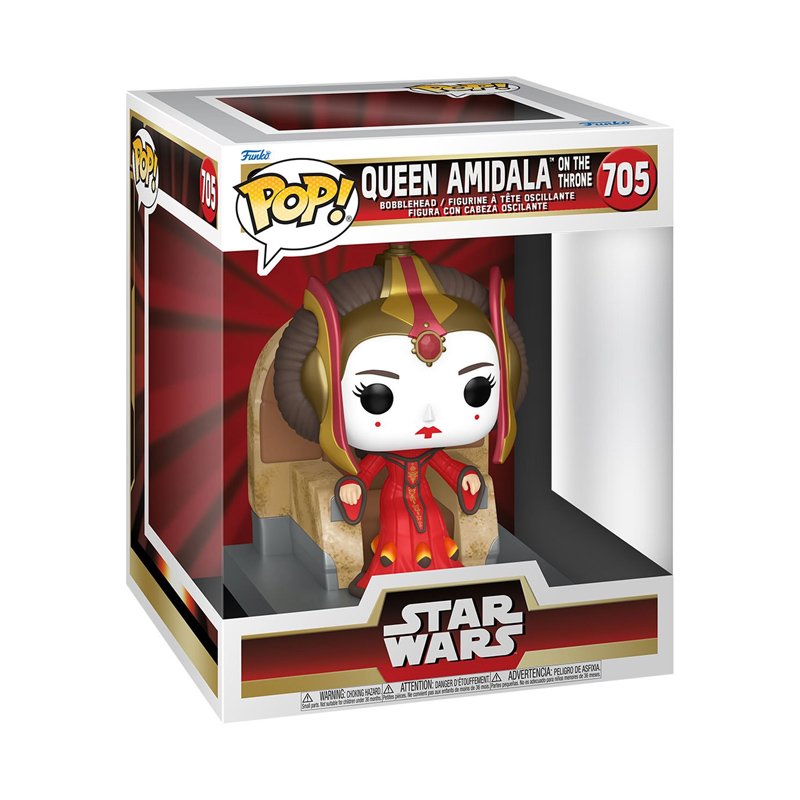 Star Wars Pop Deluxe Amidala On Throne