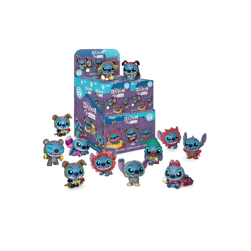 Disney Mystery Mini Stitch In Costume 12Pcs