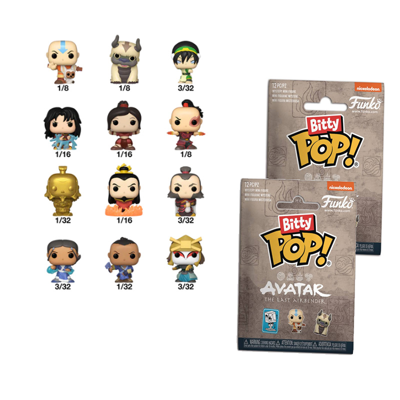 Avatar Bitty Pop Singles Asst 32pcs