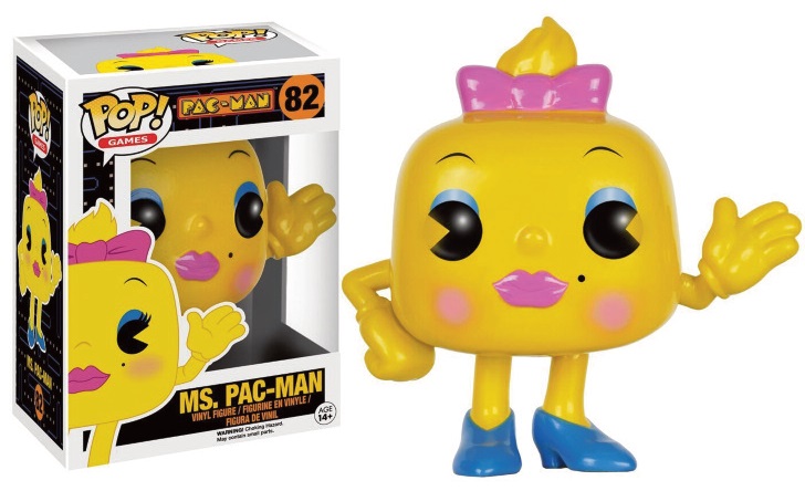 Pac-Man Pop Miss Pac-Man 9cm 