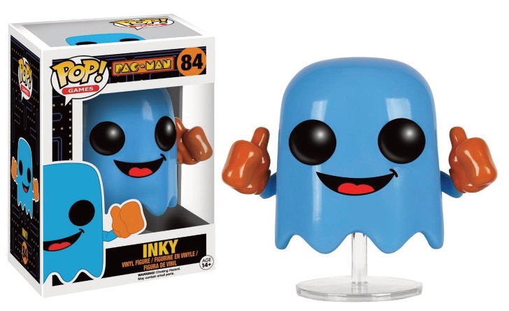 Pac-Man Pop Inky Blue Phantom 9cm 