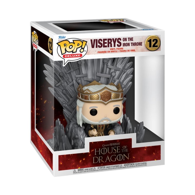 House Of The Dragon S2 Pop Deluxe Viserys On Throne