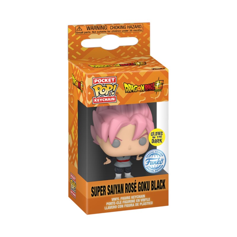 DBZ Pocket Pop Dbs Goku Black Rose Glow