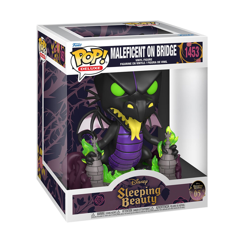 Disney Pop Deluxe Sleeping Beauty Maleficent On Bridge