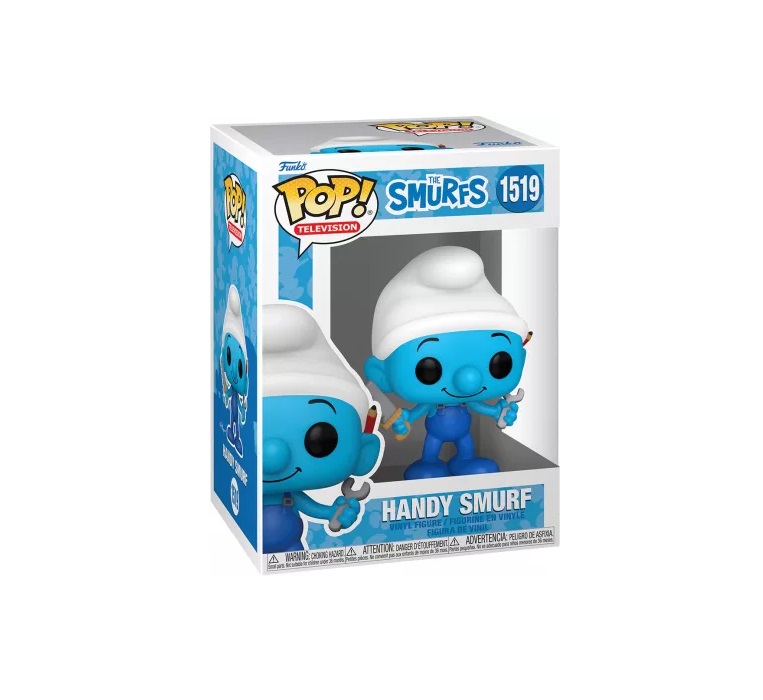Les Schtroumpfs Pop Bricoleur Handy Smurf