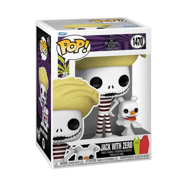 Disney Pop NBX Nightmare Before Christmas Jack & Zero Beach