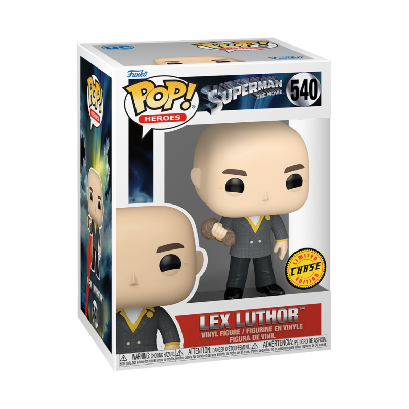 DC Pop Superman 1978 Luthor avec Chase