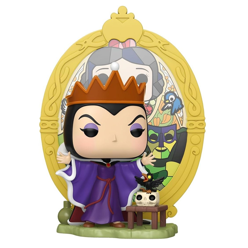 Disney Pop Deluxe Villains Evil Queen Stained Glass