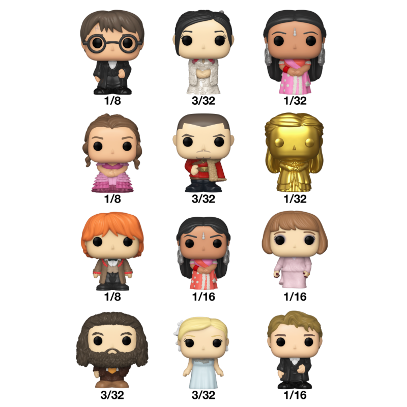 Harry Potter Bitty Pop Singles Gobelet Of Fire Asst 32pcs