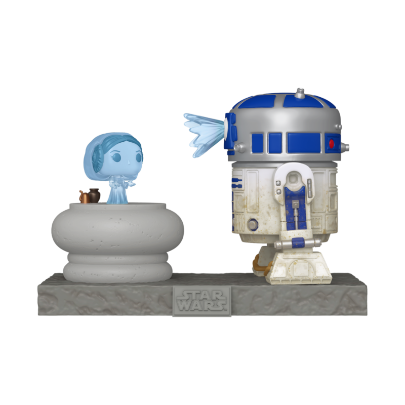 SW Star Wars Pop S9 Deluxe R2-D2 & Leia