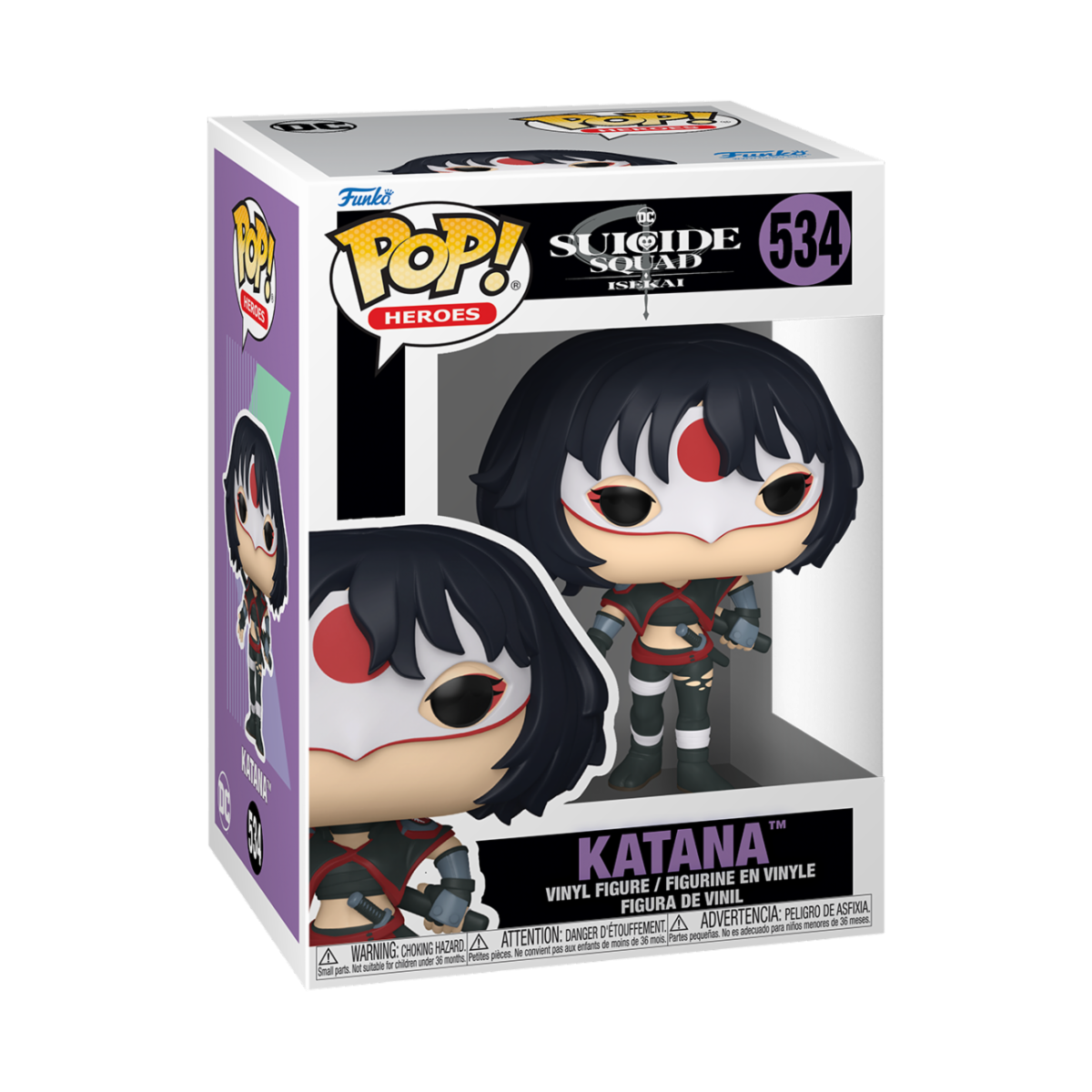 DC Pop Suicide Squad Isekai Katana