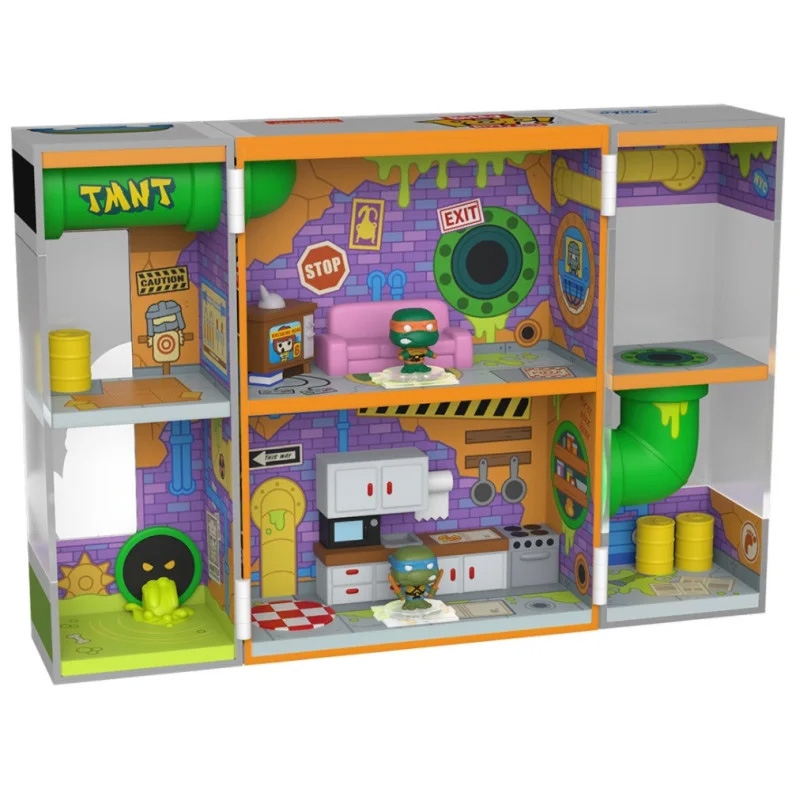 Tmnt Tortue Ninja Bitty Boxes Sewer Lair