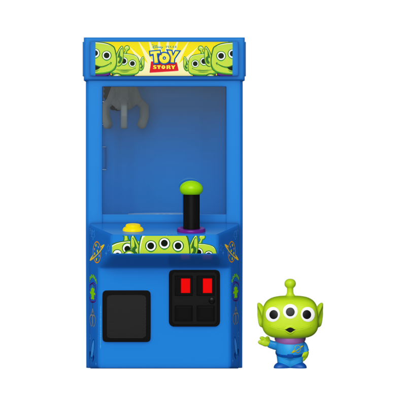 Disney Bitty Pop Bitty Arcade Claw Toy Story Alien Glow