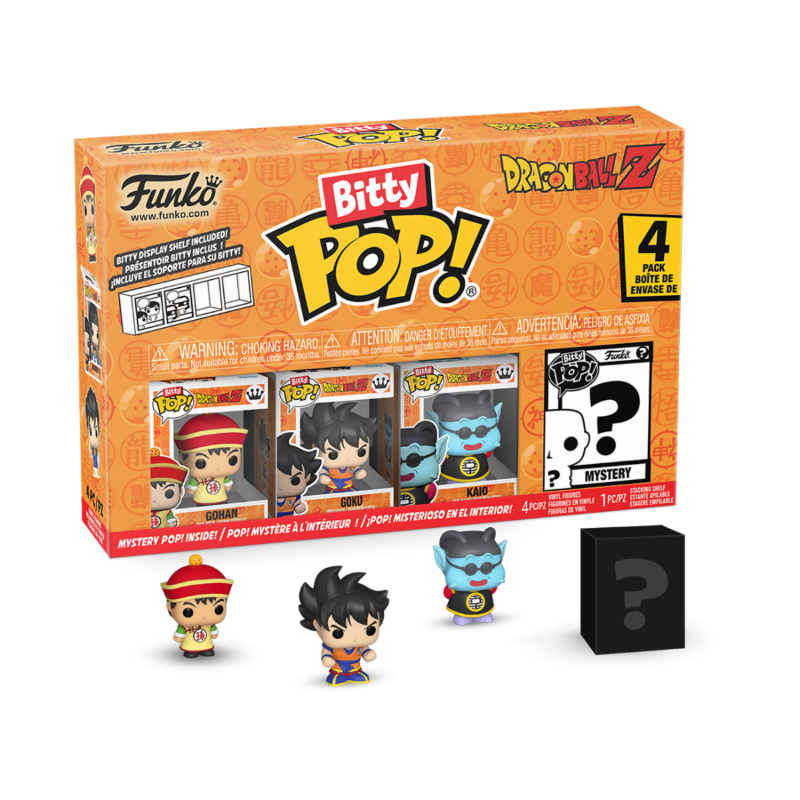 Dbz Dragon Ball Z Bitty Pop 4-Pack Asst 12Pcs