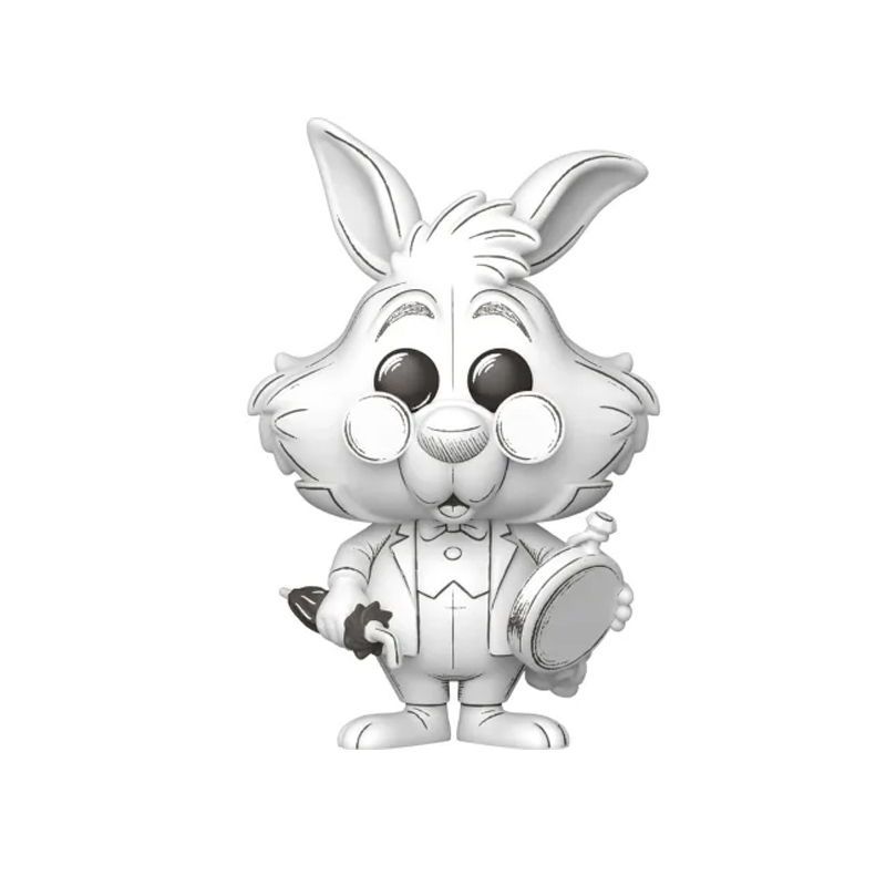 Disney Pop Sketched White Rabbit