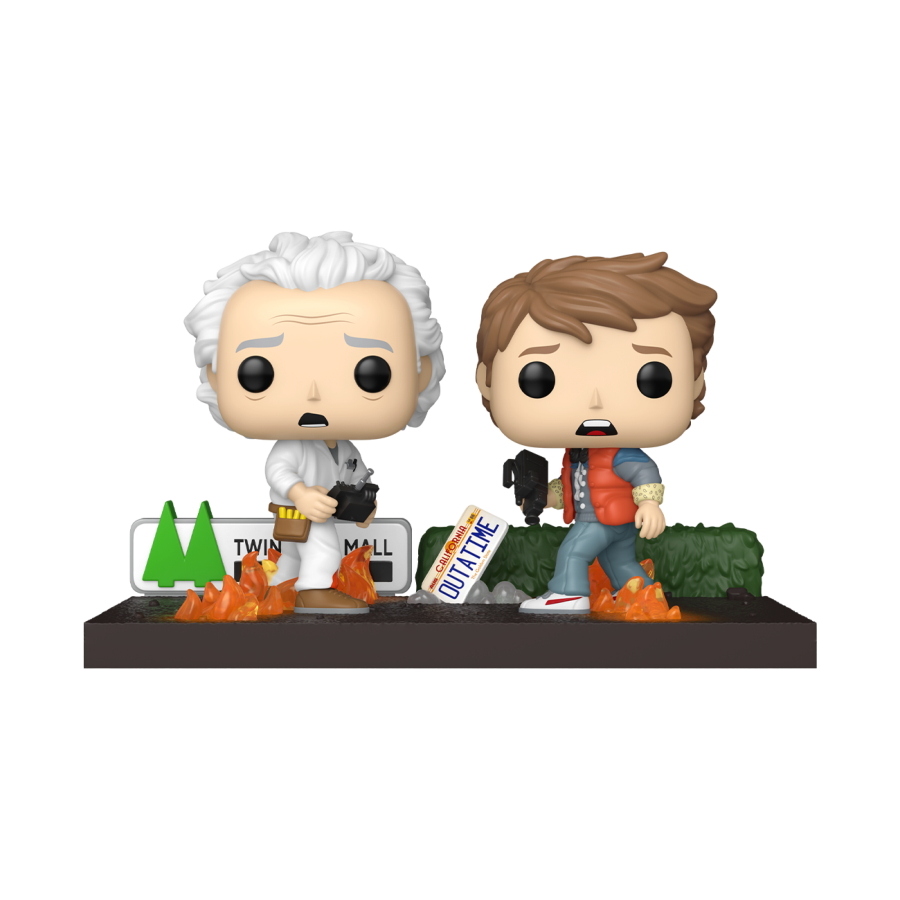 Retour Vers Le Futur Pop Moment Doc And Marty