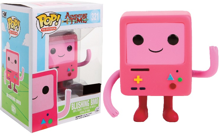 Adventure Time Pop Bmo Pink version Exclu 9cm