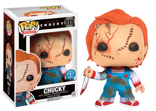 Chucky Pop Bride Of Chucky Scarred Chucky Exclu