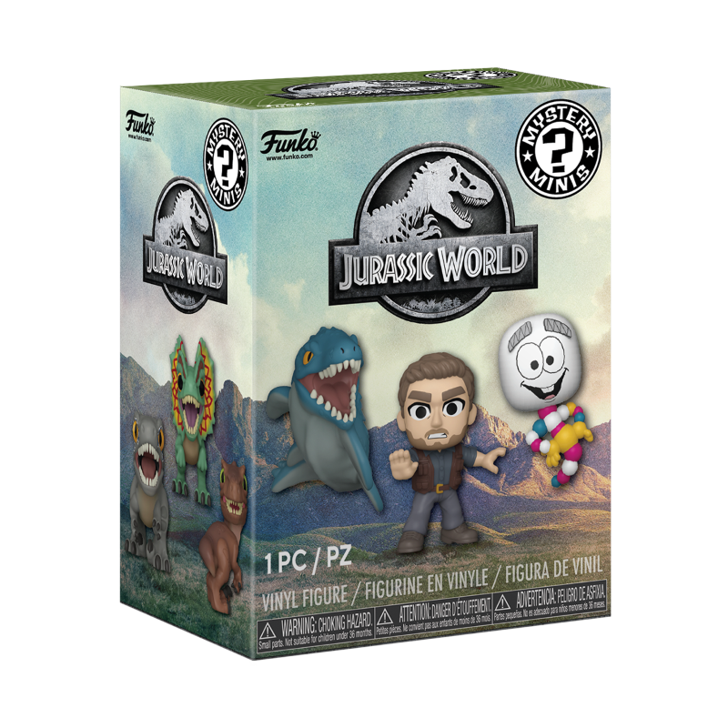 Jurassic Park & World Mystery Minis Asst 12pcs