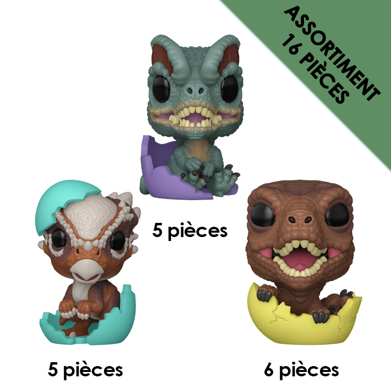 Jurassic Park Pocket Pop Spring asst 16pcs