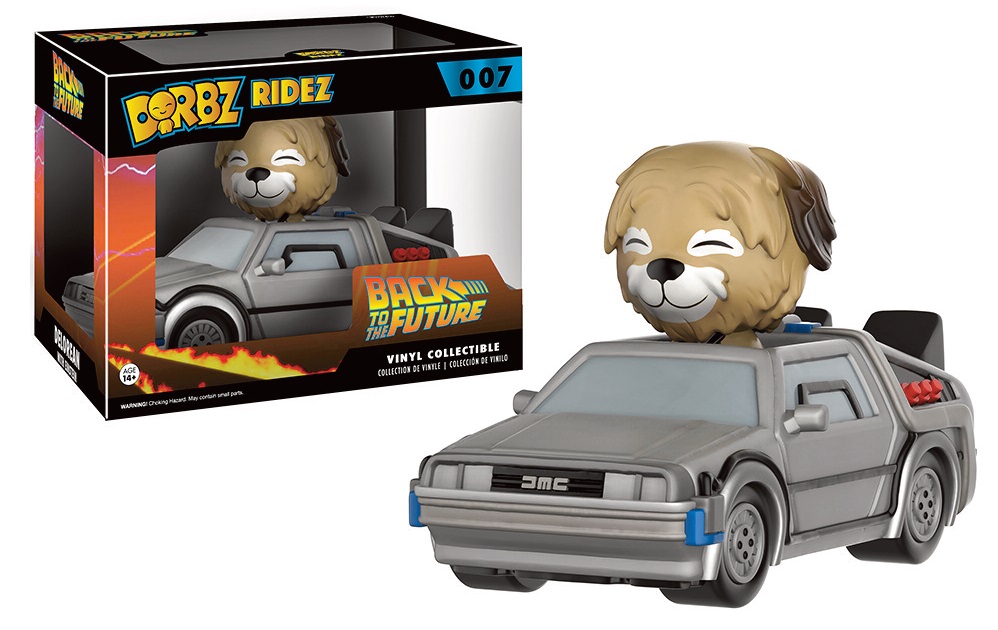 Retour Vers Le Futur Dorbz Ride Delorean Avec Einstein