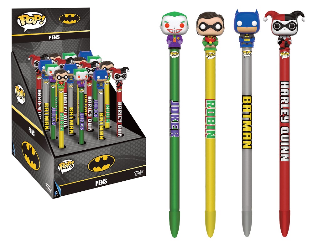 DC Pop Pen Toppers Batman Serie 16Pcs