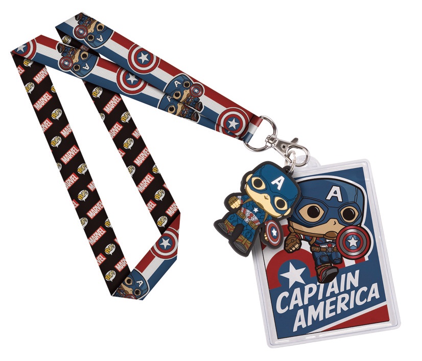 Marvel Pop Laniere De Cou Captain America