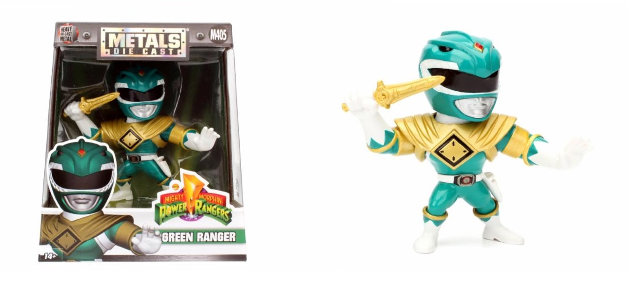 Power Rangers Metals Green Ranger