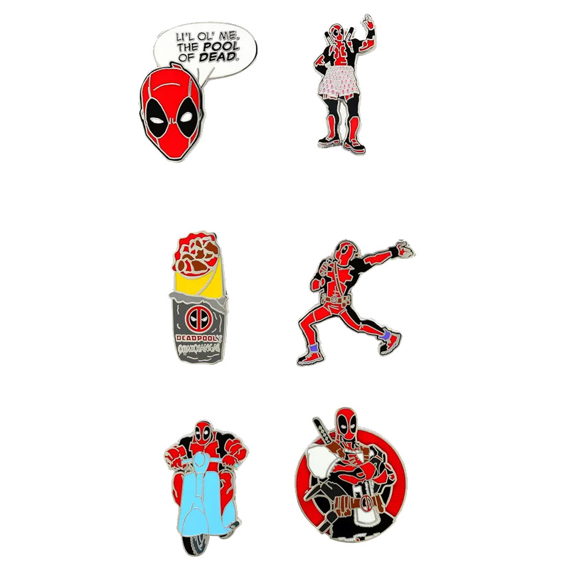 Marvel Blind Box Pins Deadpool Asst 12pcs